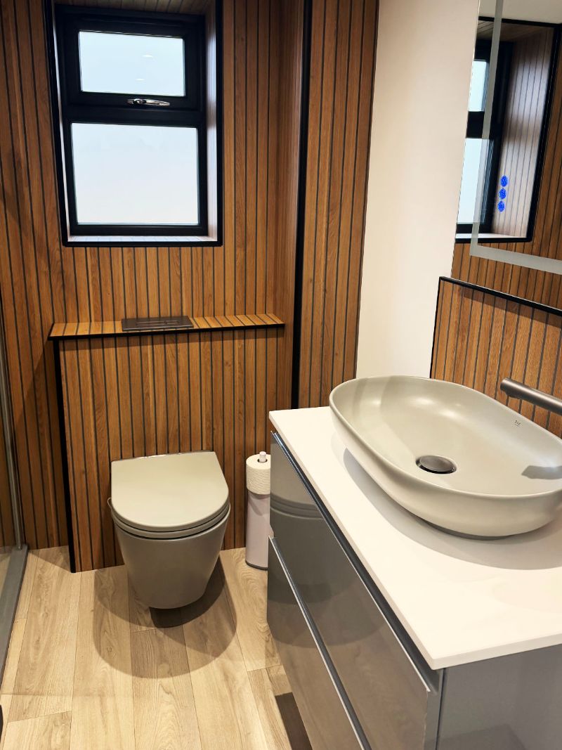 Modern bathroom installation by JPF Plumbing