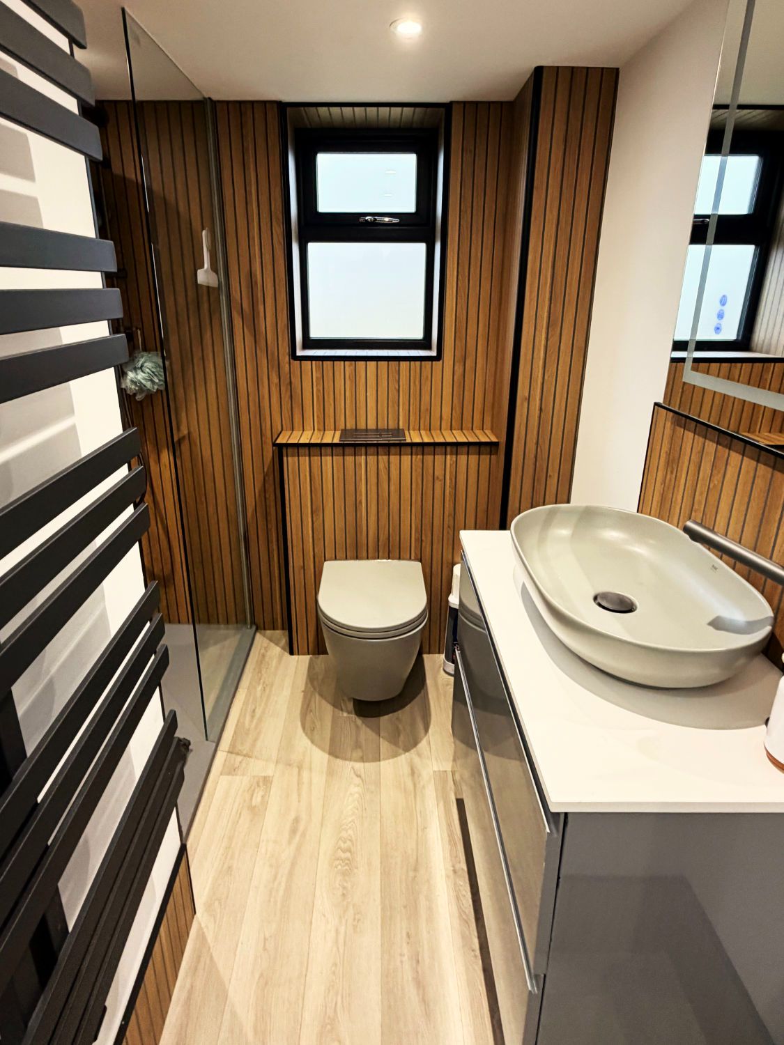 Cloakroom bathroom installation, Weymouth