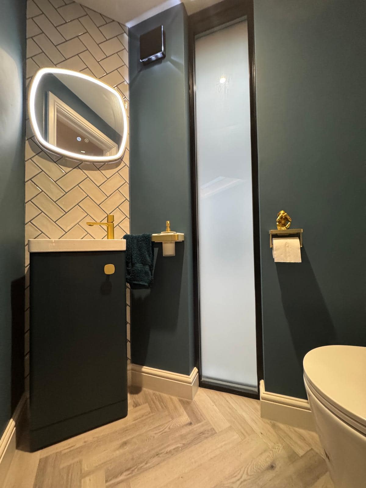 Bathroom showroom display, JPF Plumbing
