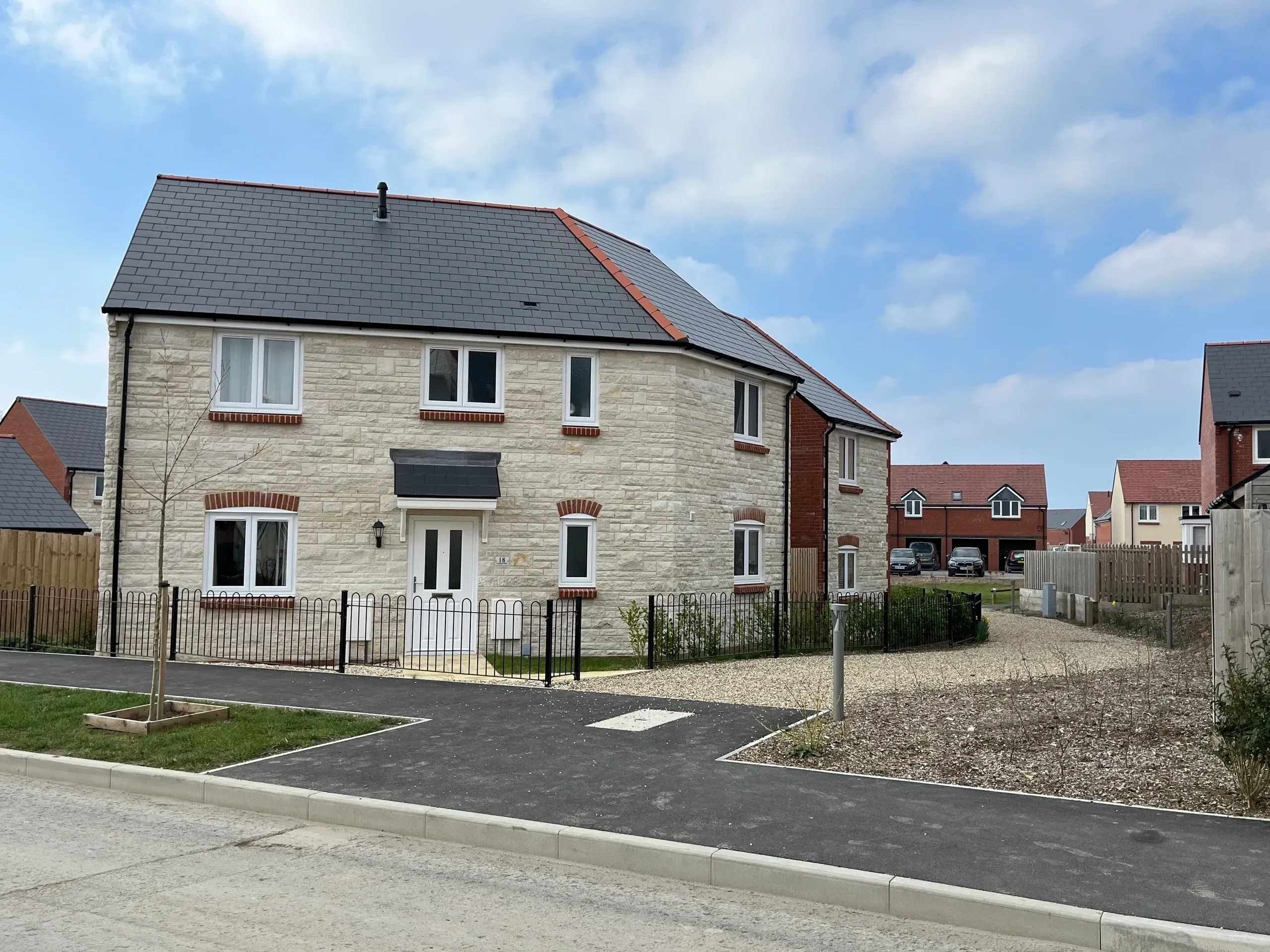Curtis Fields residential development, Weymouth — delivered by JPF Plumbing for Betterment Properties