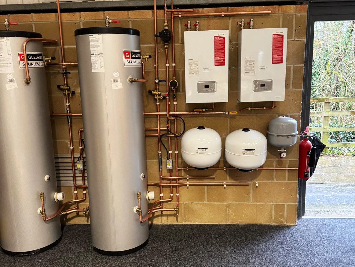 Commercial heating installation by JPF Plumbing